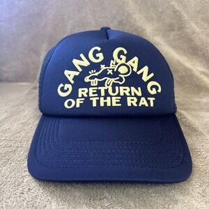 Theo Von Hat Gang Gang Return Of The Rat Comedy Tour Trucker Cap Blue